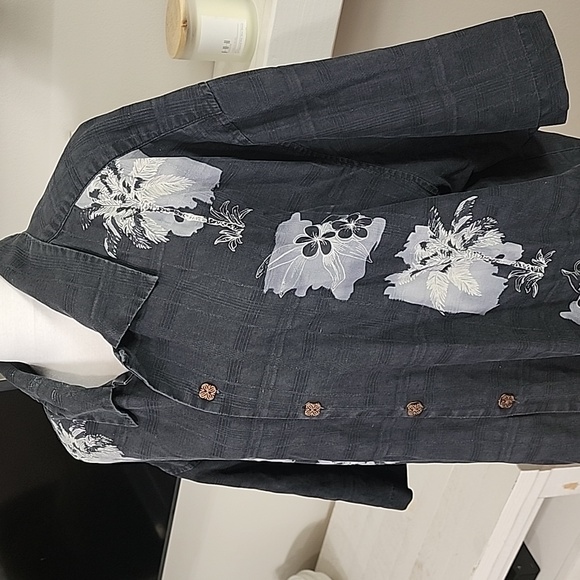 Jamaica Jaxx Authentic Island Style Short Sleeve Button Down Shirt - Picture 2 of 10